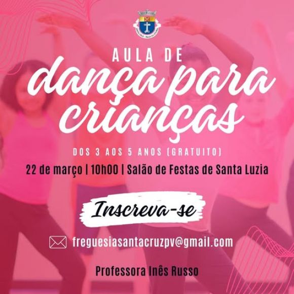 AULA DE DAN&Ccedil;A PARA CRIAN&Ccedil;AS 