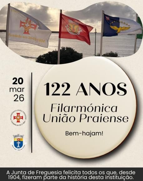 122 ANOS - FILARM&Oacute;NICA UNI&Atilde;O PRAIENSE 