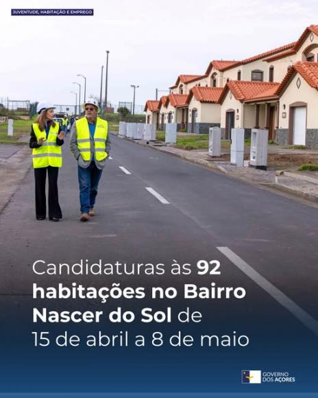 Candidaturas abertas para 92 novas habita&ccedil;&otilde;es na Terceira