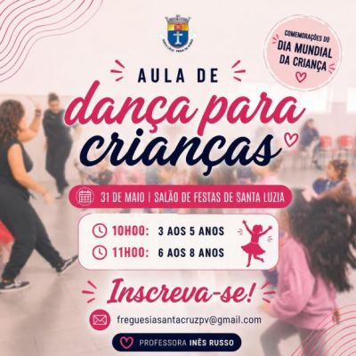 AULA DE DAN&Ccedil;A PARA CRIAN&Ccedil;AS