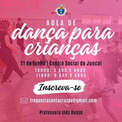 AULA DE DAN&Ccedil;A PARA CRIAN&Ccedil;AS